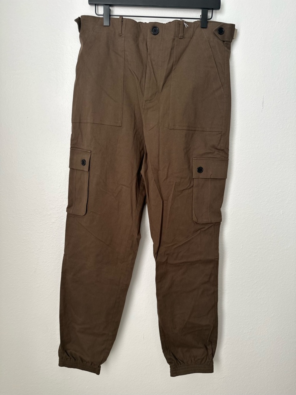 Women’s Wondery Outdoors Hiking  Brown Cargo Isabel 3.0 Jogger Pants Tall Large
